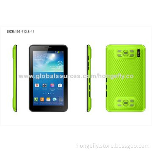 Tablet PC, 7-inch screen, dual core, supports 2G and 3G, with 6 different colors